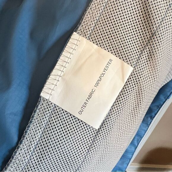 Mossi Blue Women's Sprint Windbreaker Jacket Large - Picture 8 of 12